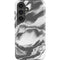Grey Marble Ink Galaxy S25 Impact Case