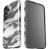 Grey Marble Ink Galaxy S25 Impact Case
