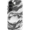 Grey Marble Ink Galaxy S25 Plus Impact Case