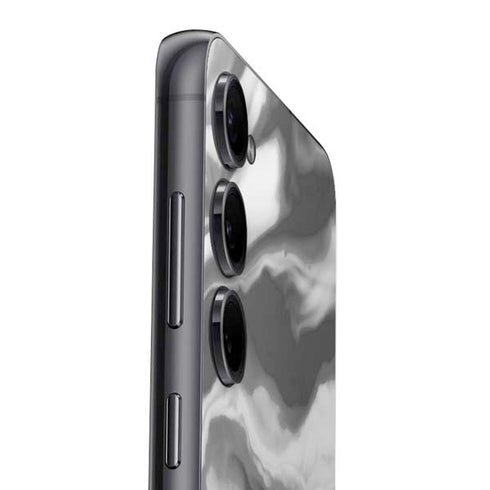 Grey Marble Ink Galaxy S25 Skin