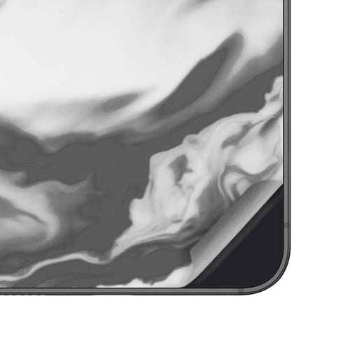 Grey Marble Ink Galaxy S24 Skin