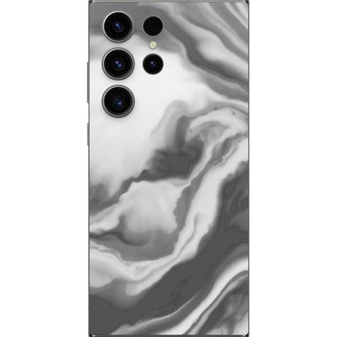Grey Marble Ink Galaxy S24 Ultra Skin