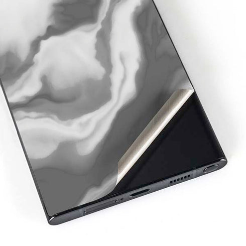 Grey Marble Ink Galaxy S24 Ultra Skin
