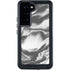 Grey Marble Ink Galaxy S24 Waterproof Case