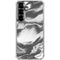 Grey Marble Ink Galaxy S26 Clear Case