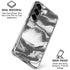 Grey Marble Ink Galaxy S26 Plus Clear Case