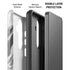 Grey Marble Ink Galaxy S26 Plus Impact Case