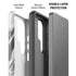 Grey Marble Ink Galaxy S26 Ultra Impact Case