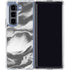 Grey Marble Ink Galaxy Z Fold5 5G Clear Case