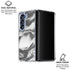 Grey Marble Ink Galaxy Z Fold6 Clear Case