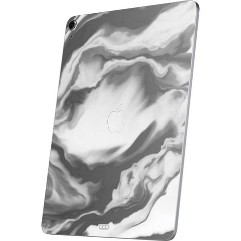 Grey Marble Ink Apple iPad Air Skin