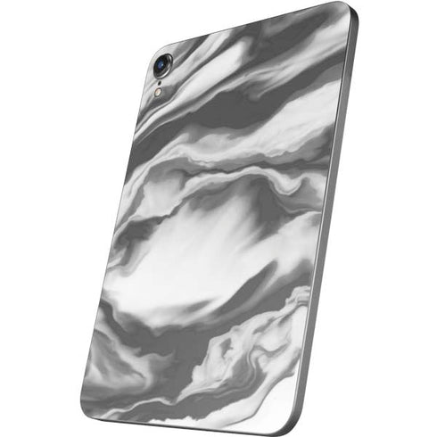 Grey Marble Ink Apple iPad Mini Skin