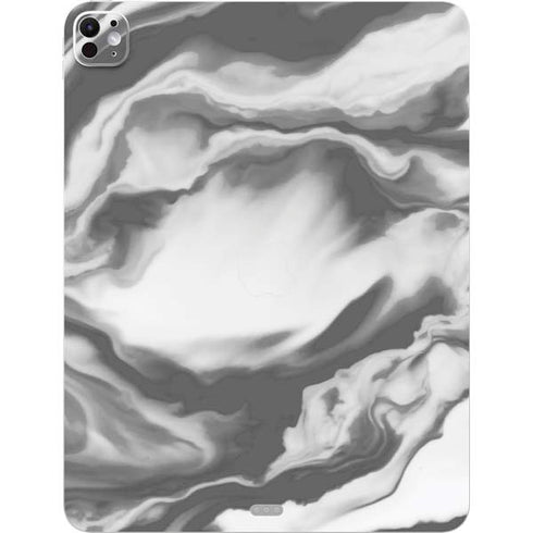 Grey Marble Ink iPad Pro 13in M4 (2024) Skin