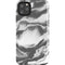 Grey Marble Ink iPhone Cases