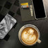 Grey Marble Ink iPhone 14 Pro Folio Case