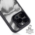 Grey Marble Ink iPhone 15 Pro Kickstand Case