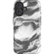 Grey Marble Ink iPhone 16 Magsafe Impact Case