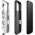 Grey Marble Ink iPhone 16 Pro Impact Case