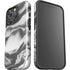 Grey Marble Ink iPhone 16 Pro Impact Case