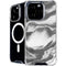 Grey Marble Ink iPhone 16 Pro MagSafe Case
