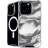 Grey Marble Ink iPhone 16 Pro MagSafe Case