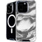 Grey Marble Ink iPhone 16 Pro Max MagSafe Case