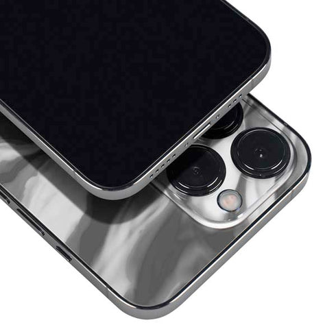 Grey Marble Ink iPhone 16 Pro Skin