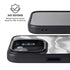 Grey Marble Ink iPhone 16e Kickstand Case