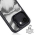 Grey Marble Ink iPhone 16e Kickstand Case