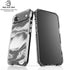 Grey Marble Ink iPhone 17 Air Clear Case