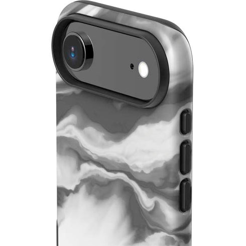 Grey Marble Ink iPhone 17 Air Impact Case