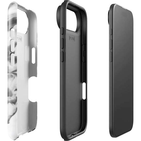 Grey Marble Ink iPhone 17 Air Impact Case