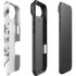Grey Marble Ink iPhone 17 Air Impact Case