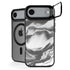 Grey Marble Ink iPhone 17 Air Kickstand Case