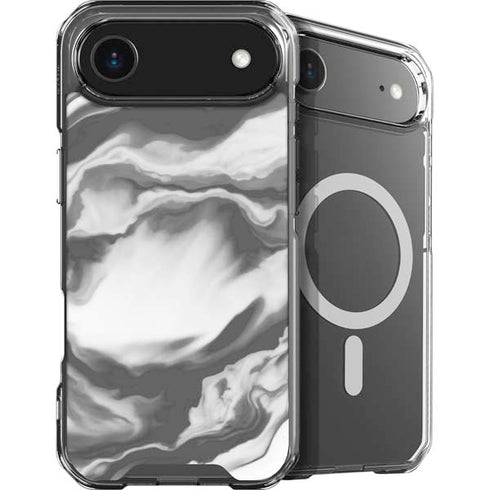 Grey Marble Ink iPhone 17 Air MagSafe Case