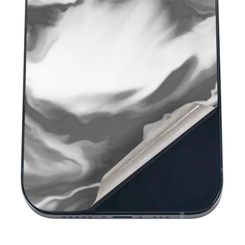 Grey Marble Ink iPhone 17 Air Skin