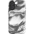 Grey Marble Ink iPhone 17 Impact Case