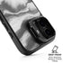 Grey Marble Ink iPhone 17 Kickstand Case