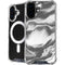 Grey Marble Ink iPhone 17 MagSafe Case