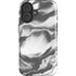 Grey Marble Ink iPhone 17 Magsafe Impact Case