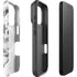 Grey Marble Ink iPhone 17 Pro Magsafe Impact Case