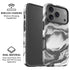 Grey Marble Ink iPhone 17 Pro Magsafe Impact Case