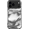 Grey Marble Ink iPhone 17 Pro Max Clear Case