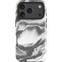 Grey Marble Ink iPhone 17 Pro Max Impact Case