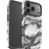 Grey Marble Ink iPhone 17 Pro Max Impact Case