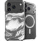 Grey Marble Ink iPhone 17 Pro Max MagSafe Case