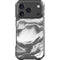 Grey Marble Ink iPhone 18 Pro Clear Case