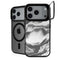 Grey Marble Ink iPhone 18 Pro Max Kickstand Case