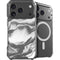 Grey Marble Ink iPhone 18 Pro Max MagSafe Case