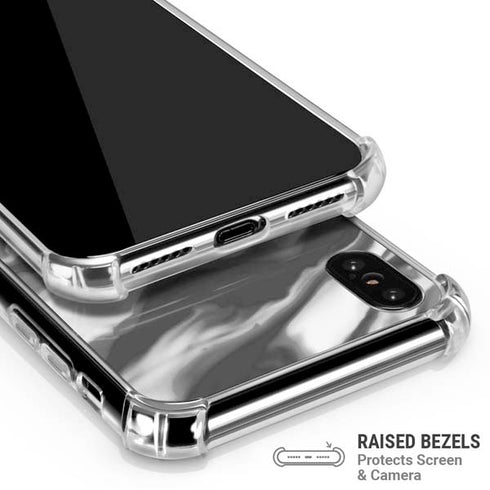 Grey Marble Ink iPhone X/XS Clear Case